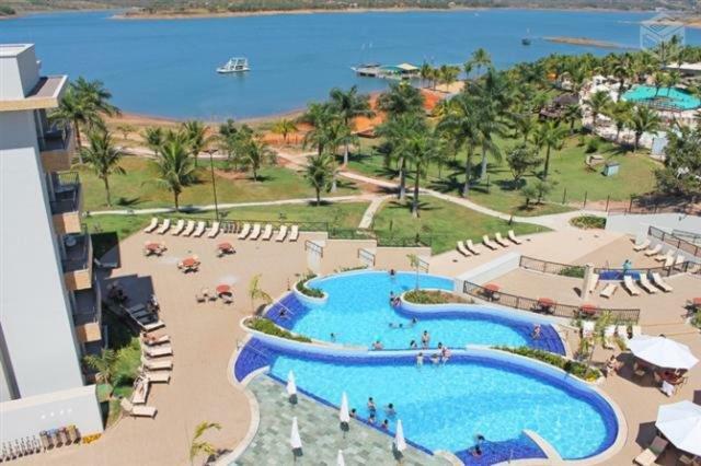 Resort Marina Flat&Náutica Caldas Novas Exterior foto